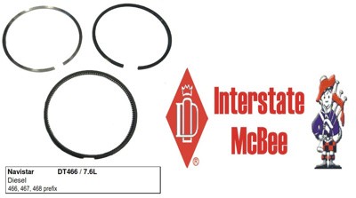 ANILLOS 1-PISTON ANCHO NAVISTAR DT 414 436 466 75-83 MCBEE