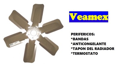 VENTILADOR ALUMINIO PERKINS F-IV VEAMEX