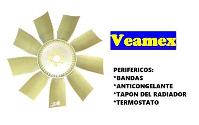 VENTILADOR PLASTICO "R" NAVISTAR VEAMEX