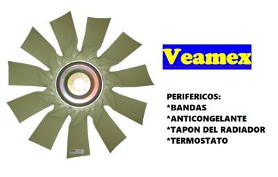 VENTILADOR PLASTICO "R" ISX