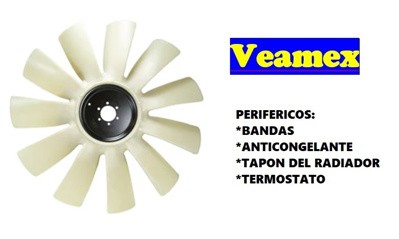 VENTILADOR PLASTICO "R" VEAMEX