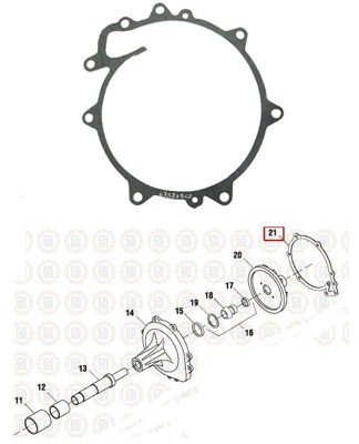 EMP BOMBA AGUA NAVISTAR DT 360,466 ANT.1993
